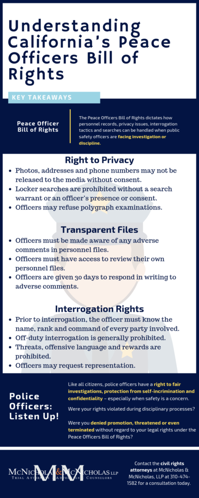 Peace Officers Bill of Rights - McNicholas & McNicholas, LLP